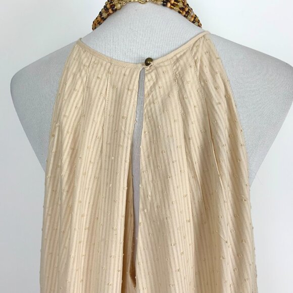 Free People Jar of Hearts BOHO Summer Halter Midi Dress Medium - Picture 12 of 16